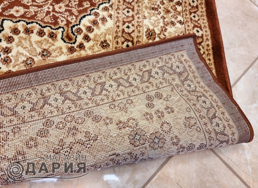 Тъкан персийски килим Blue stones d170_brown